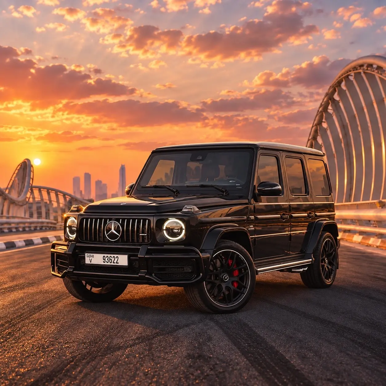 Mercedes AMG G63 rental in Dubai