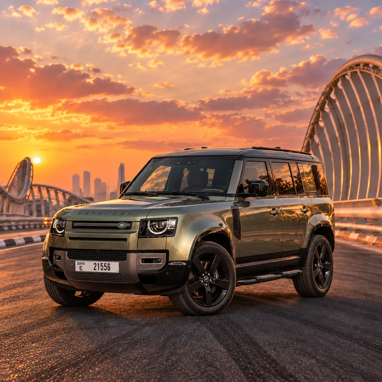 Land Rover Defender rental in Dubai