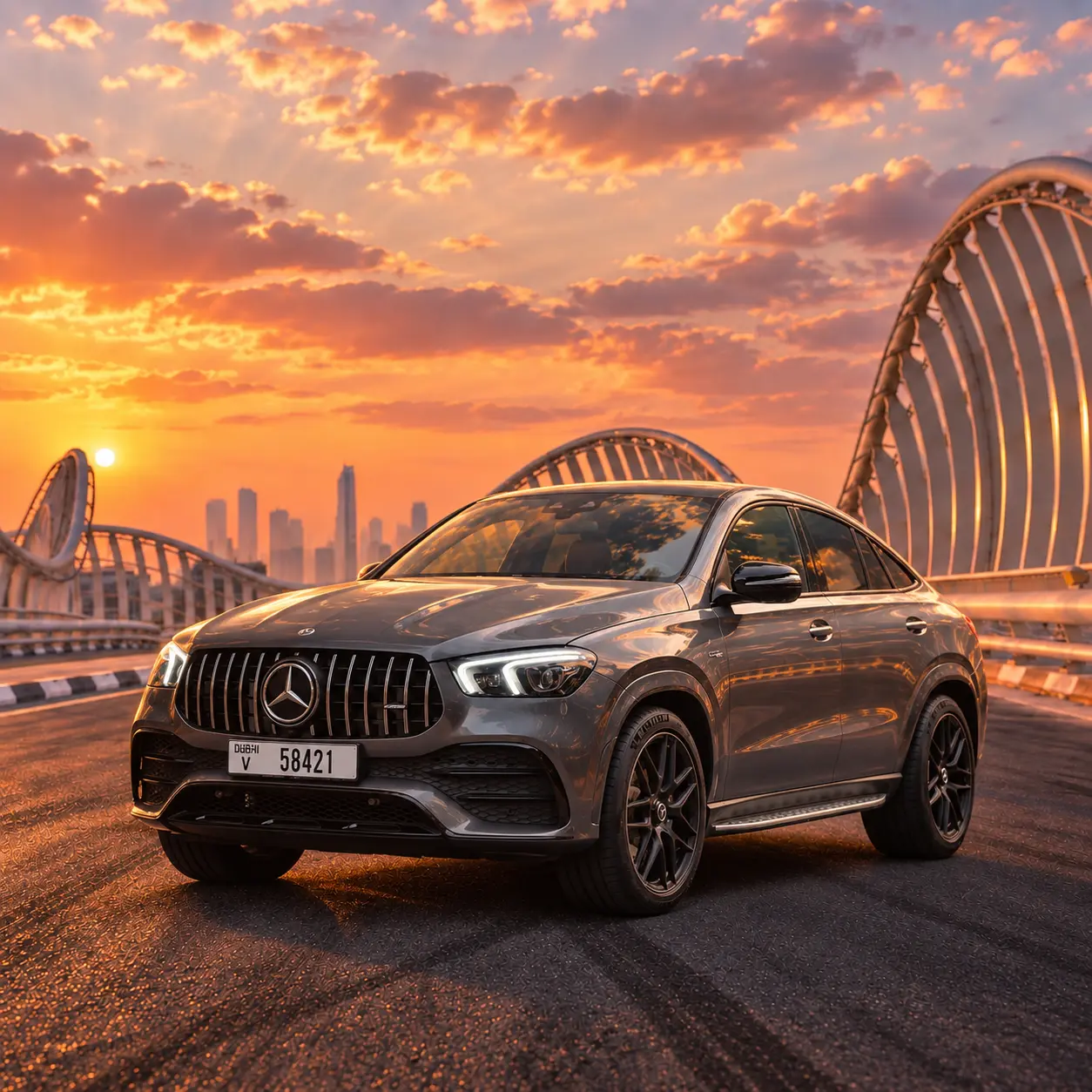 Mercedes Benz AMG GLE53 rental in Dubai