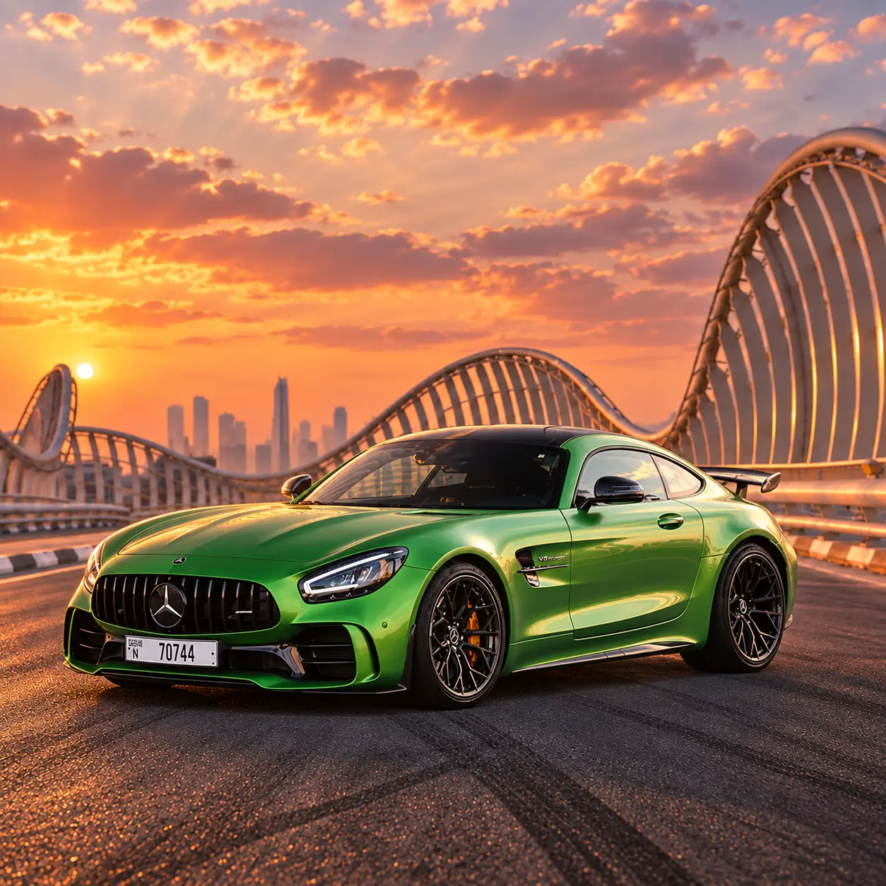 Mercedes-AMG GT R rental in Dubai