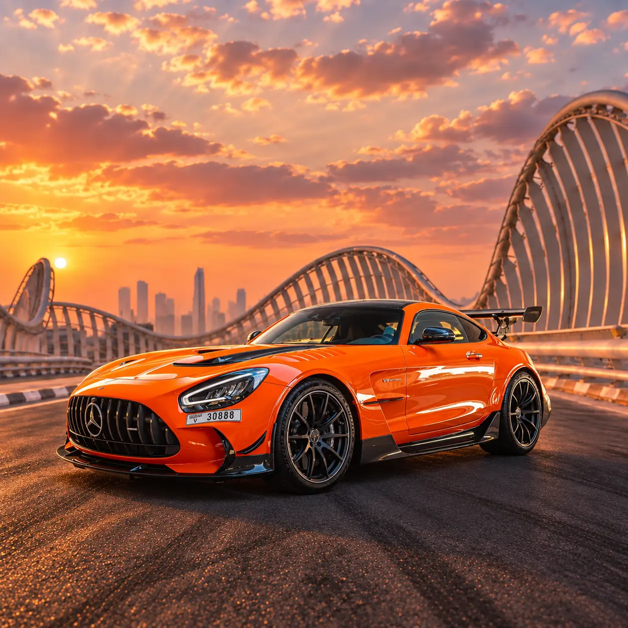 Mercedes-AMG GT Black Series rental in Dubai