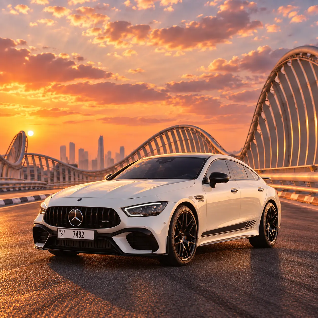 Mercedes Benz AMG GT63S rental in Dubai