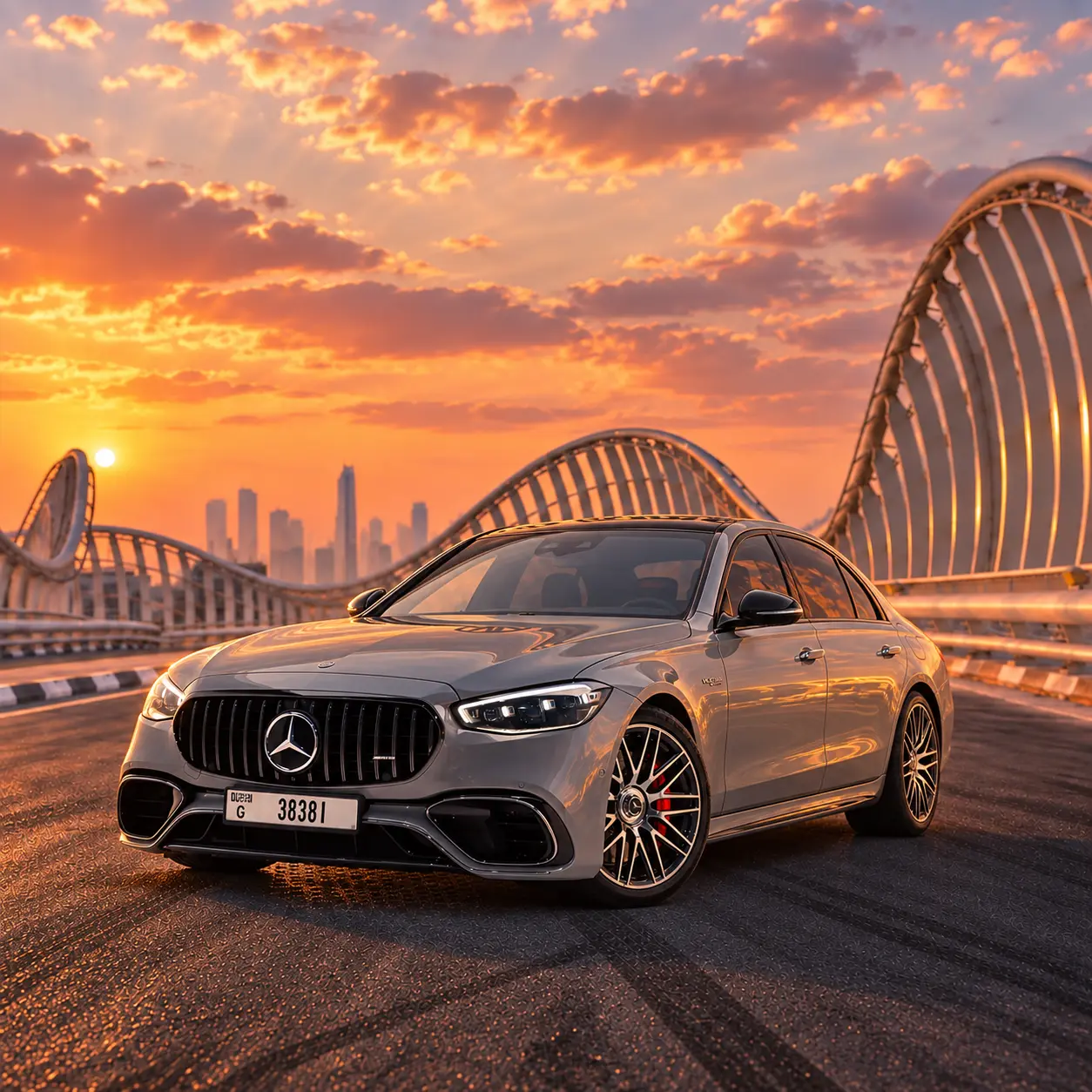 Mercedes Benz AMG S63 rental in Dubai