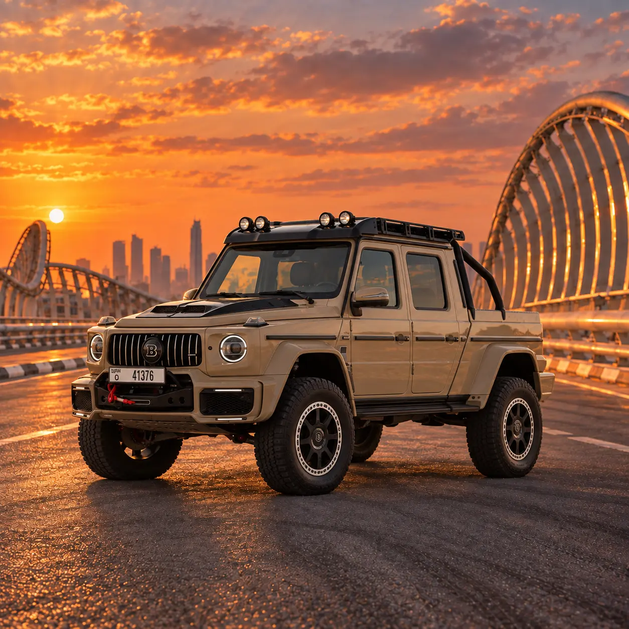 Mercedes Brabus 700 XLP 4x4 Adventure rental in Dubai