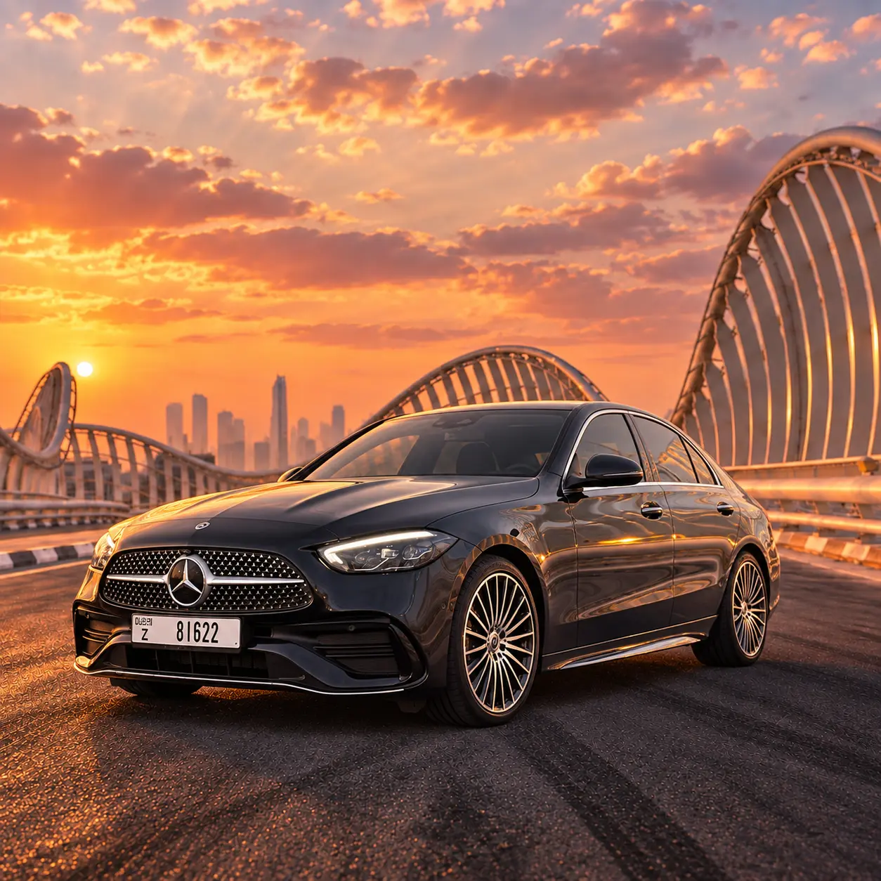 Mercedes Benz C200 rental in Dubai