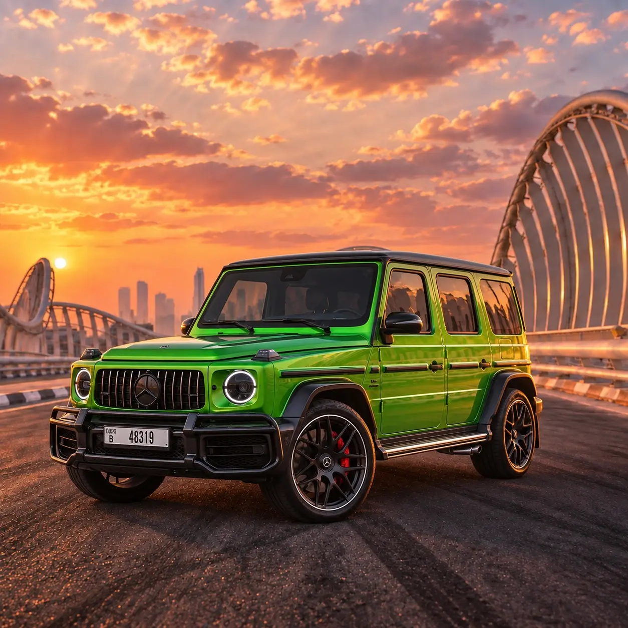 Mercedes AMG G63 rental in Dubai