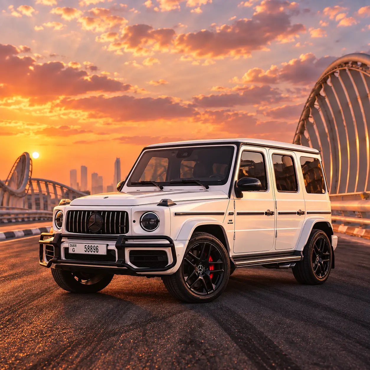 Mercedes AMG G63 rental in Dubai