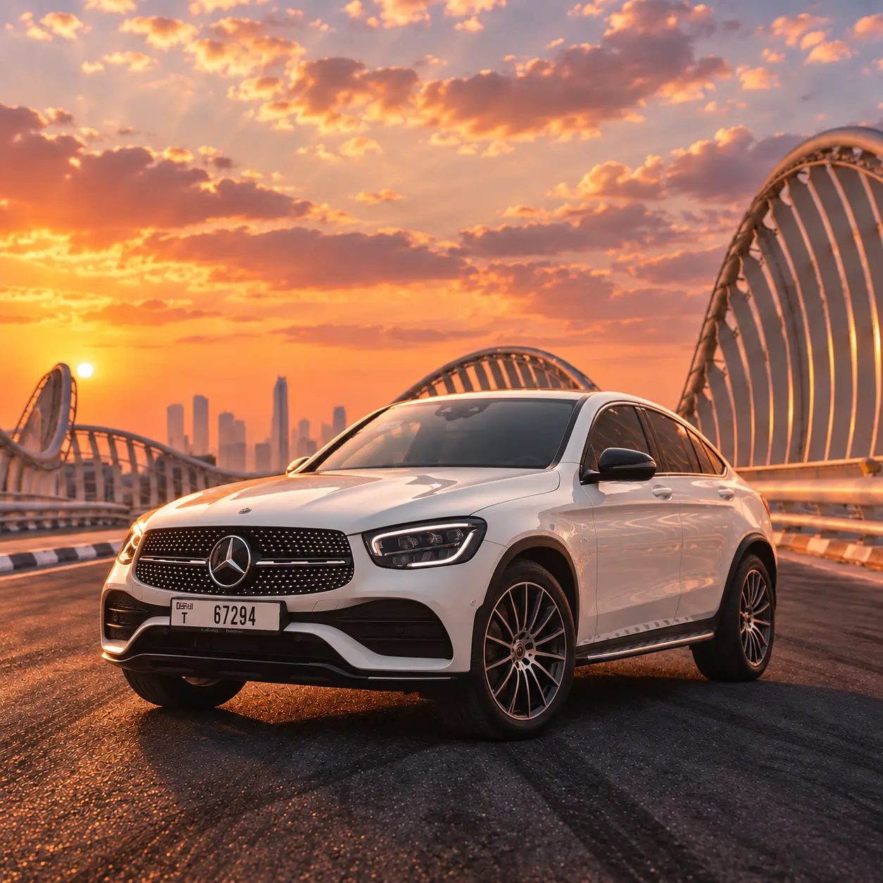 Mercedes Benz GLC 300 Coupe rental in Dubai