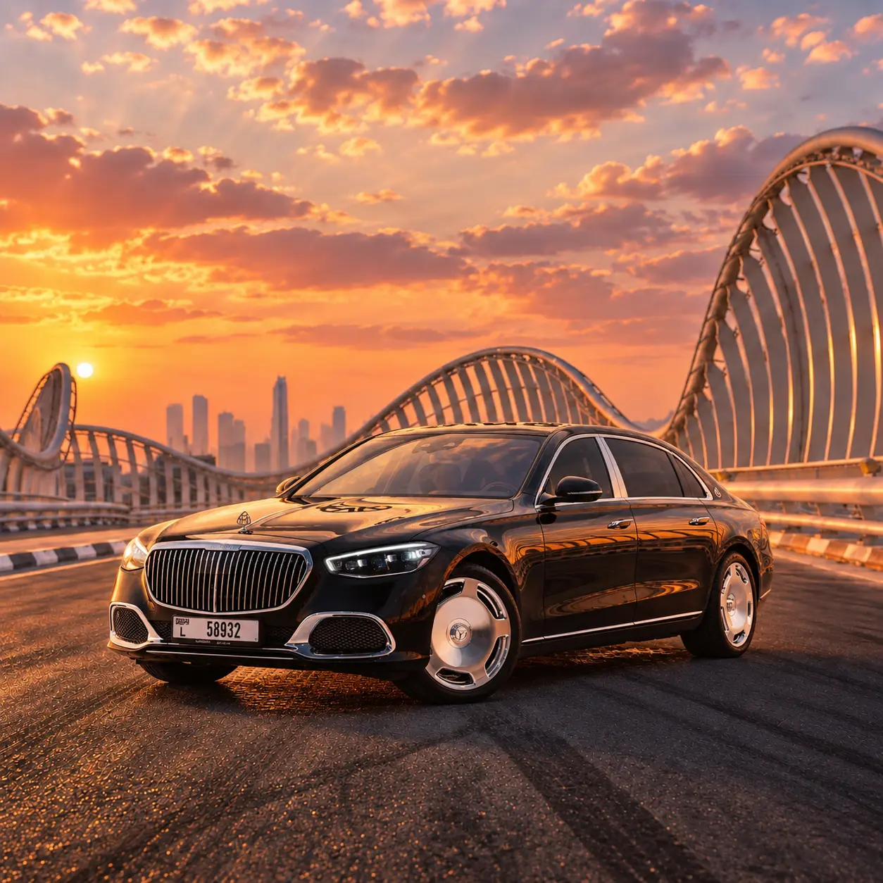 Mercedes Maybach S580 rental in Dubai