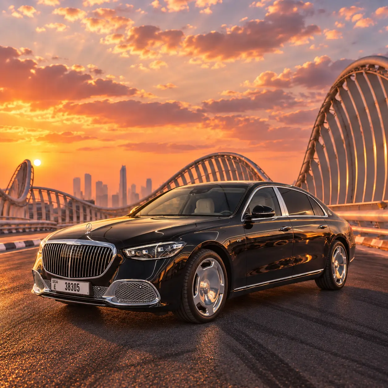 Mercedes Maybach S680 rental in Dubai