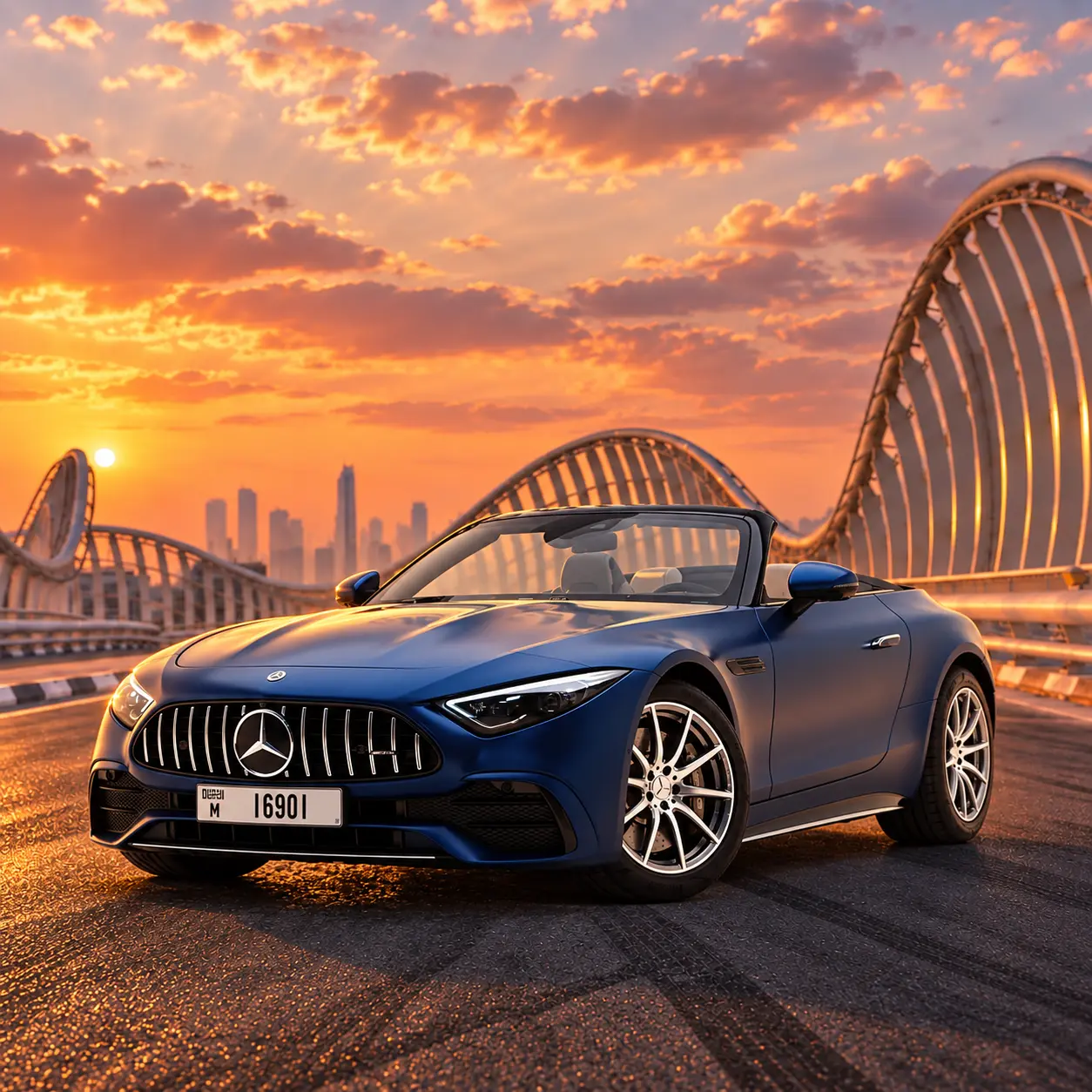Mercedes-AMG SL 43 rental in Dubai