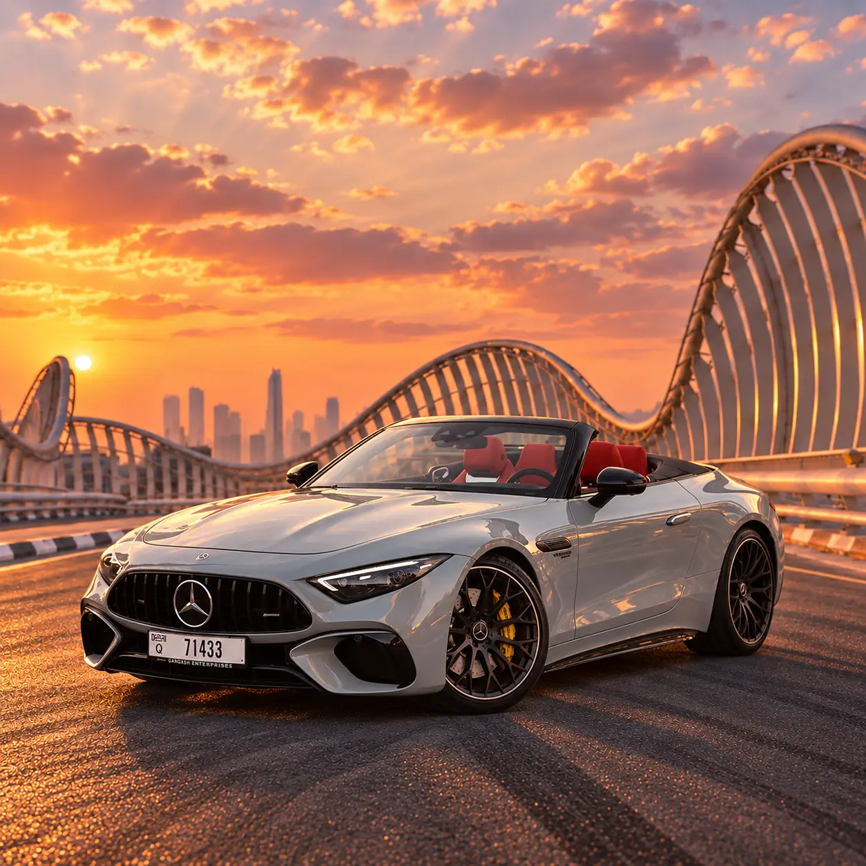 Mercedes-AMG SL 63 rental in Dubai