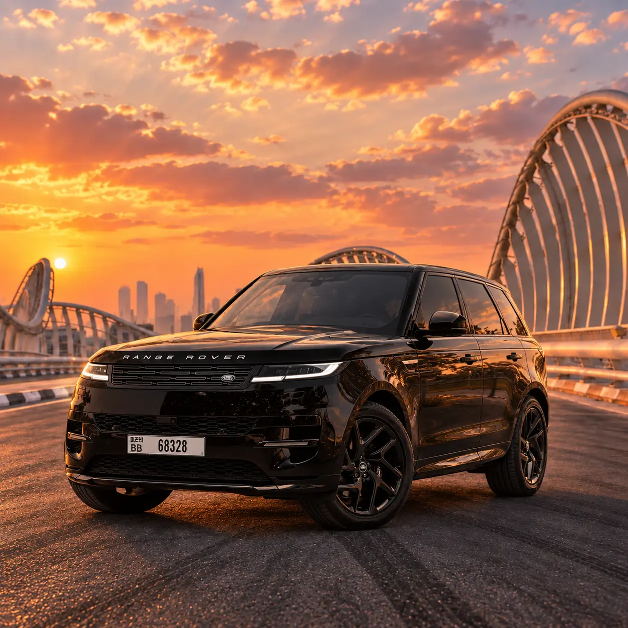 Range Rover Sport rental in Dubai