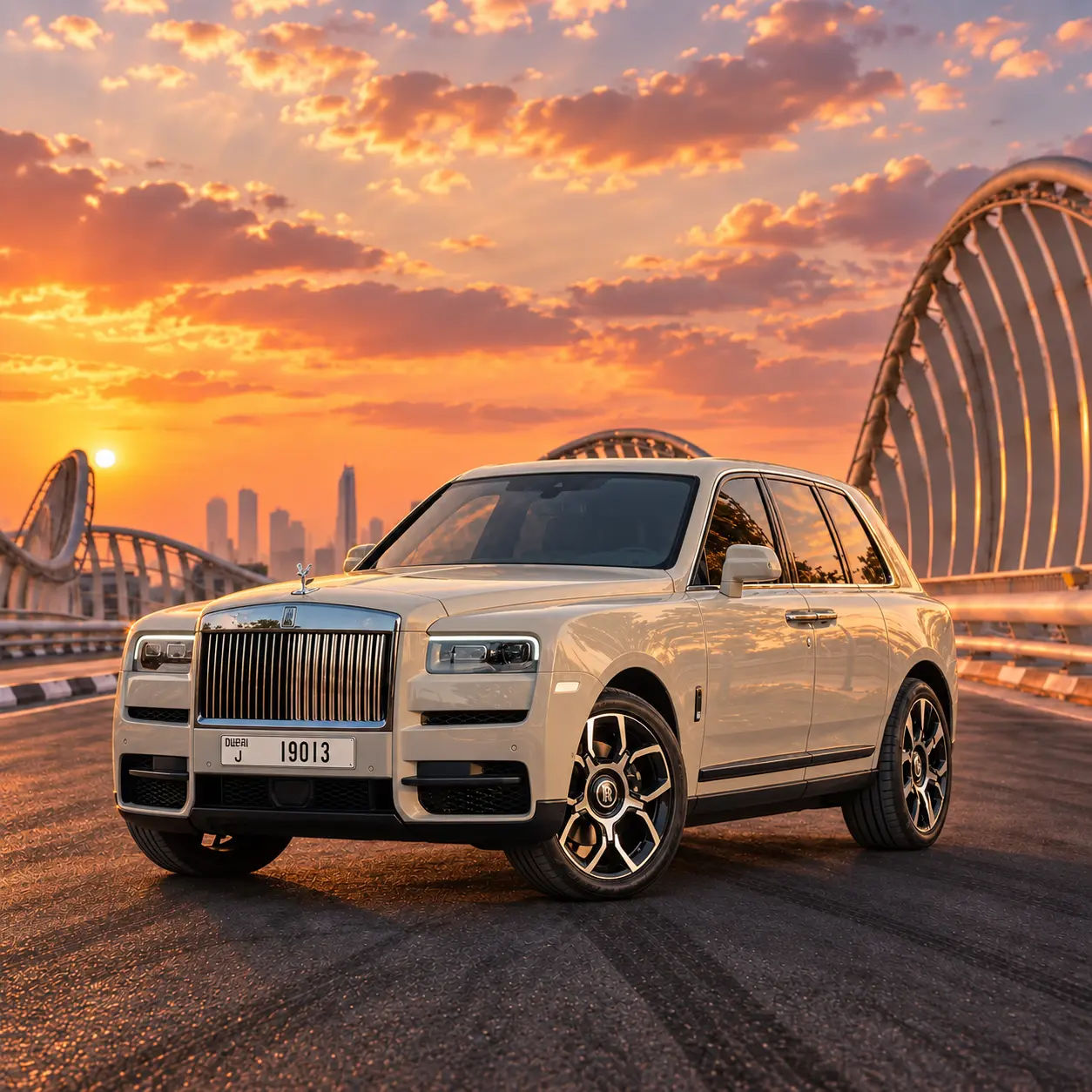 Rolls Royce Cullinan Black Badge rental in Dubai