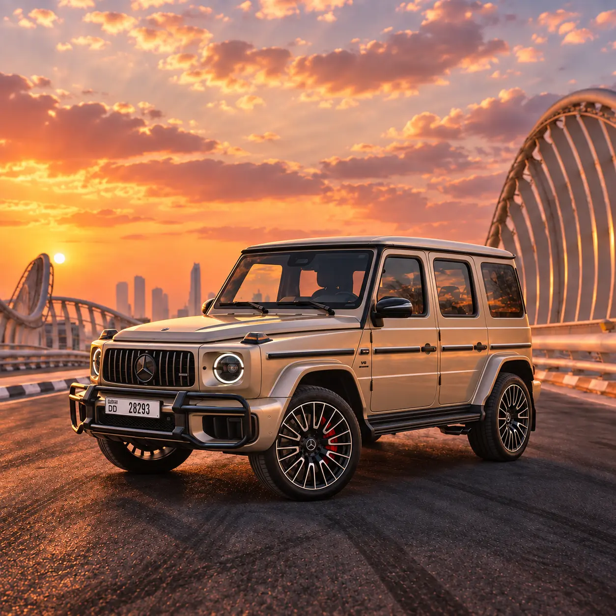Mercedes AMG G63 rental in Dubai