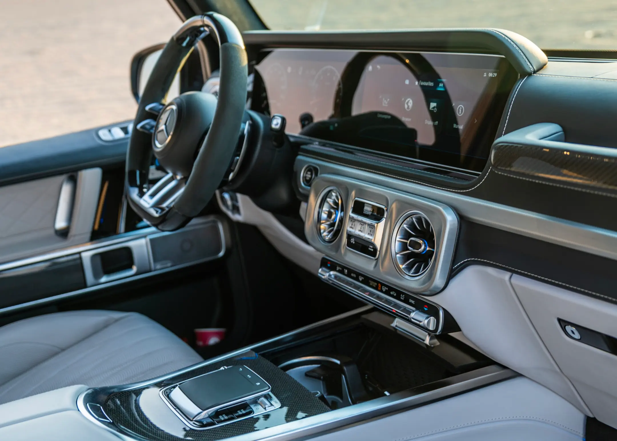 Blue Mercedes G63 Rental Dubai
