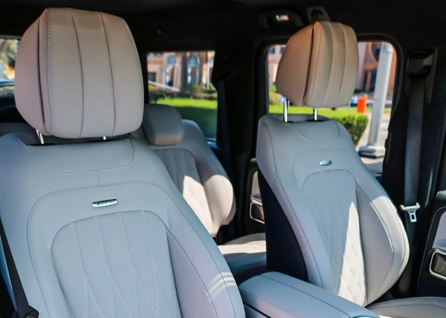 Blue Mercedes G63 Rental Dubai