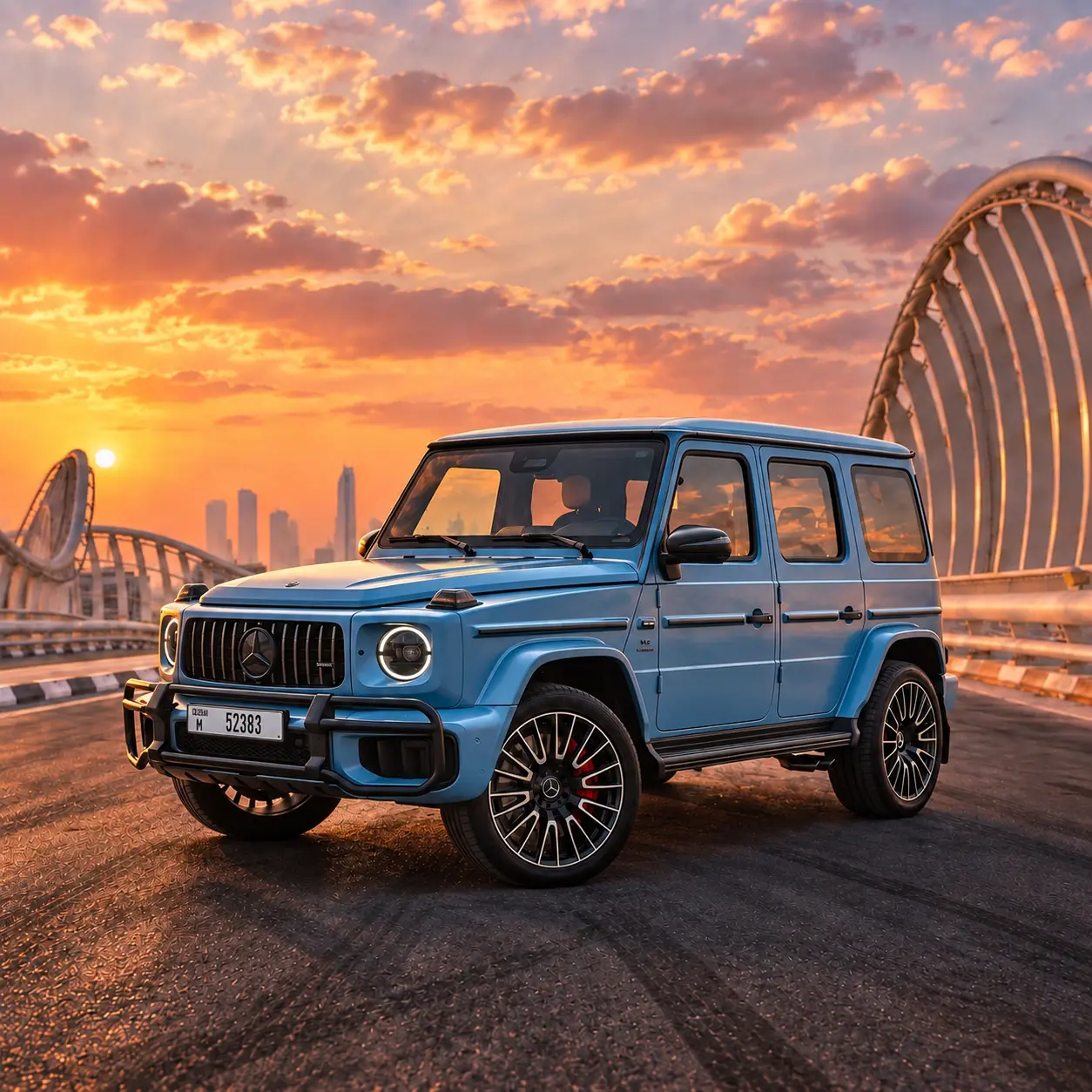 Mercedes AMG G63 rental in Dubai