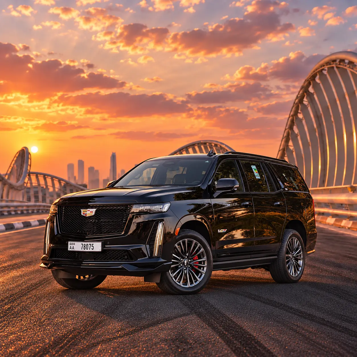 Cadillac Escalade V rental in Dubai