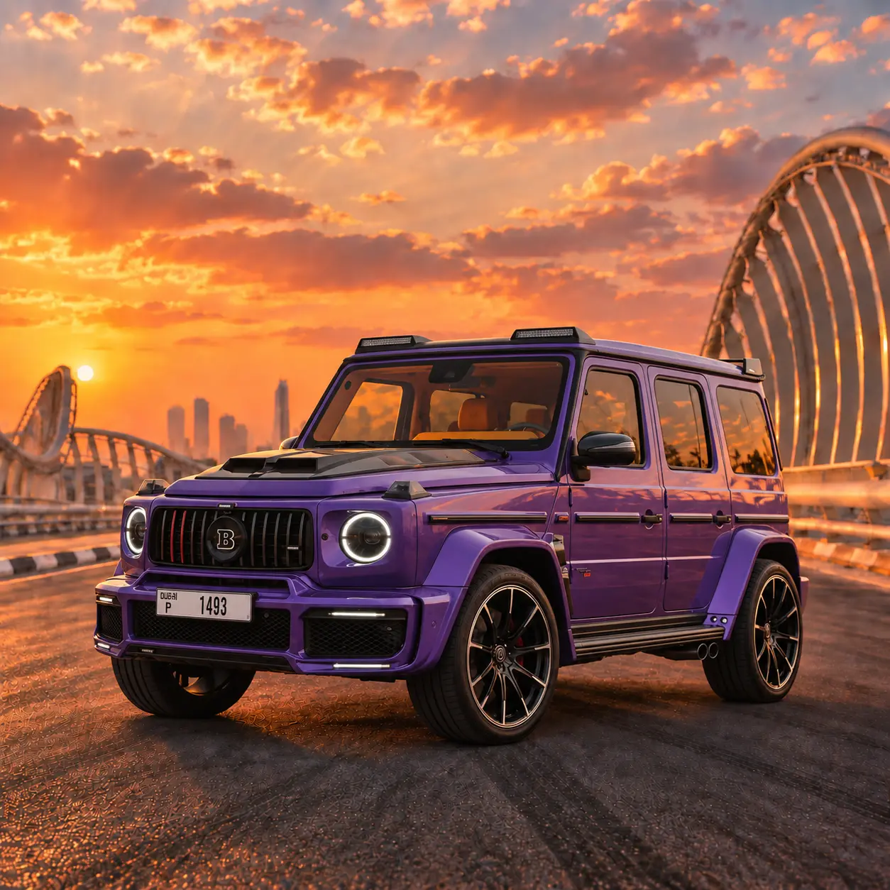 Mercedes Brabus G700 Widestar rental in Dubai