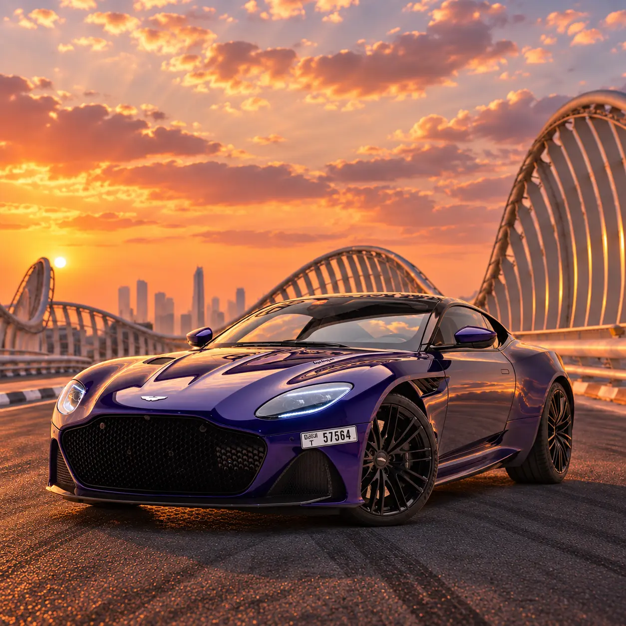 Aston Martin DBS Superleggera rental in Dubai