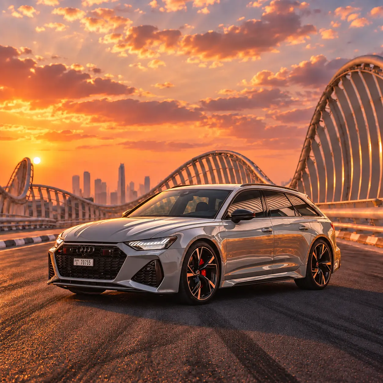 Audi RS6 rental in Dubai