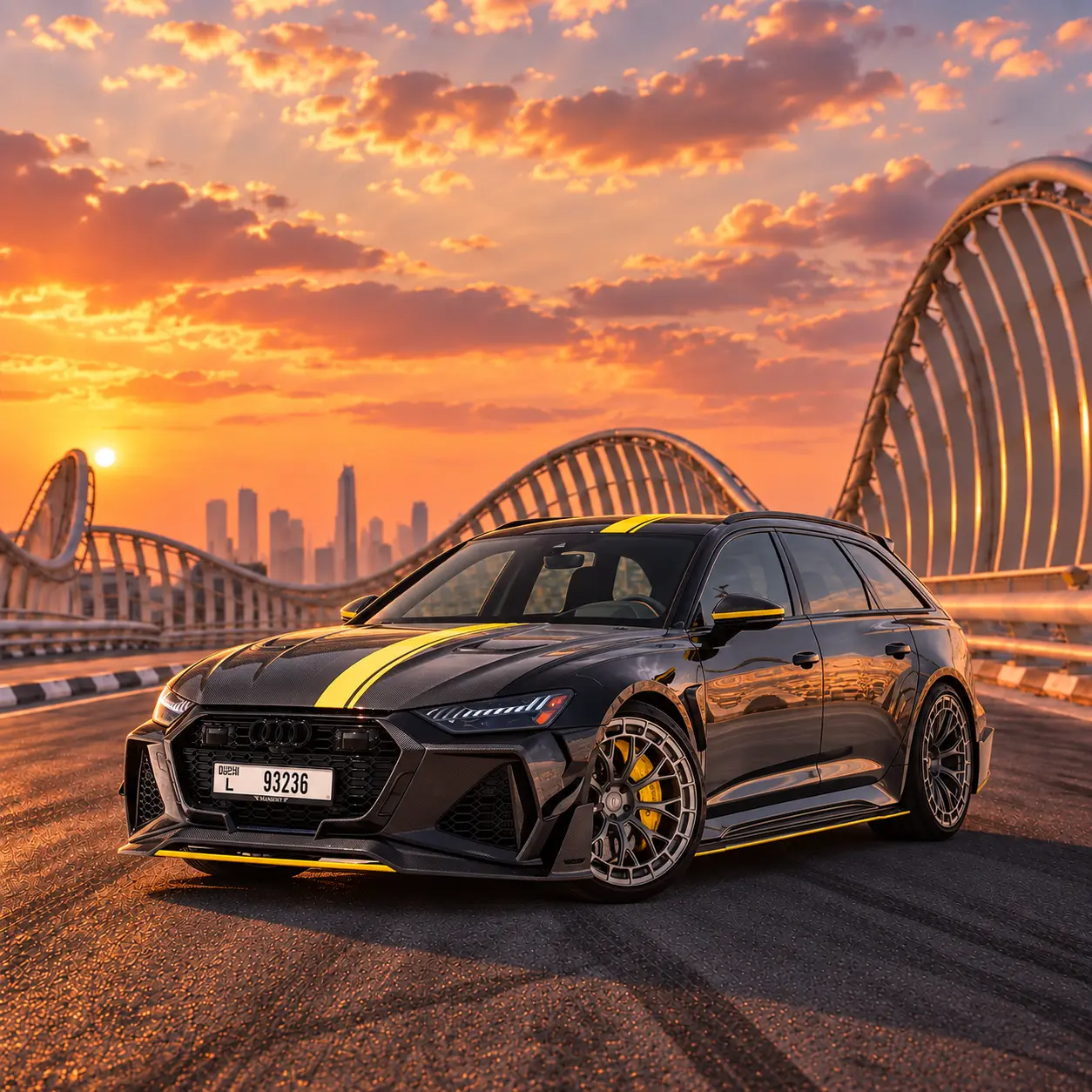 Audi RS6 Mansory rental in Dubai