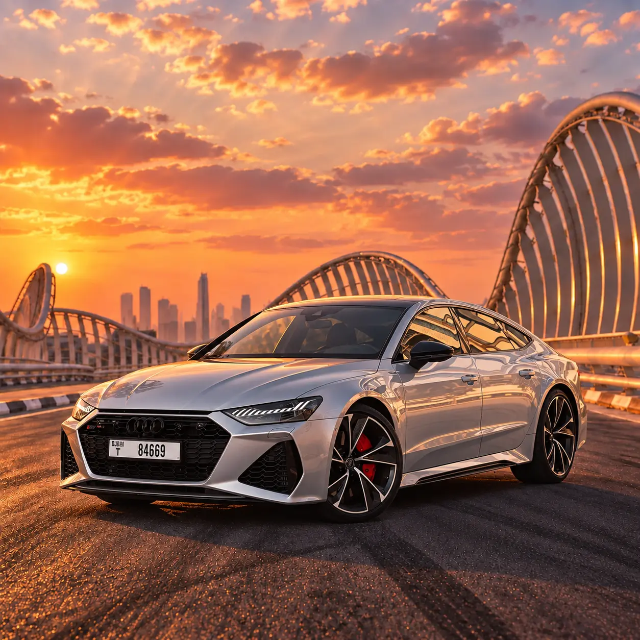 Audi RS7 rental in Dubai