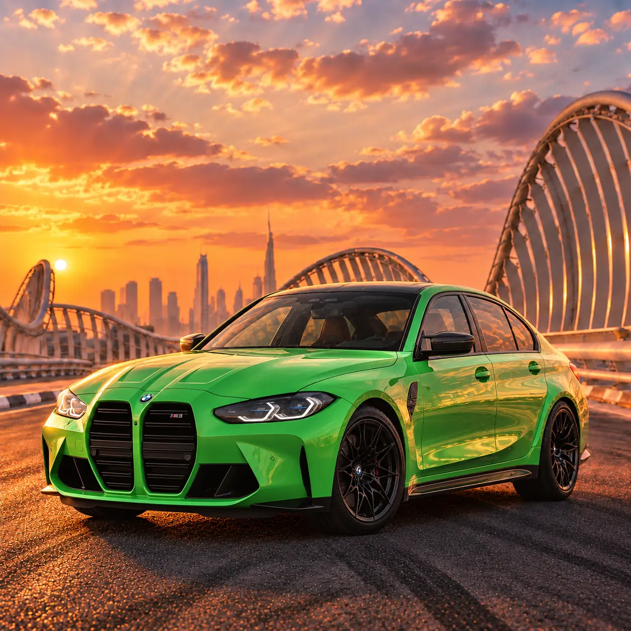 Bmw M3 Competition rental in Dubai