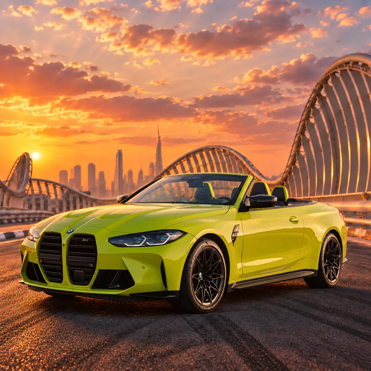 BMW M4 Competition rental in Dubai