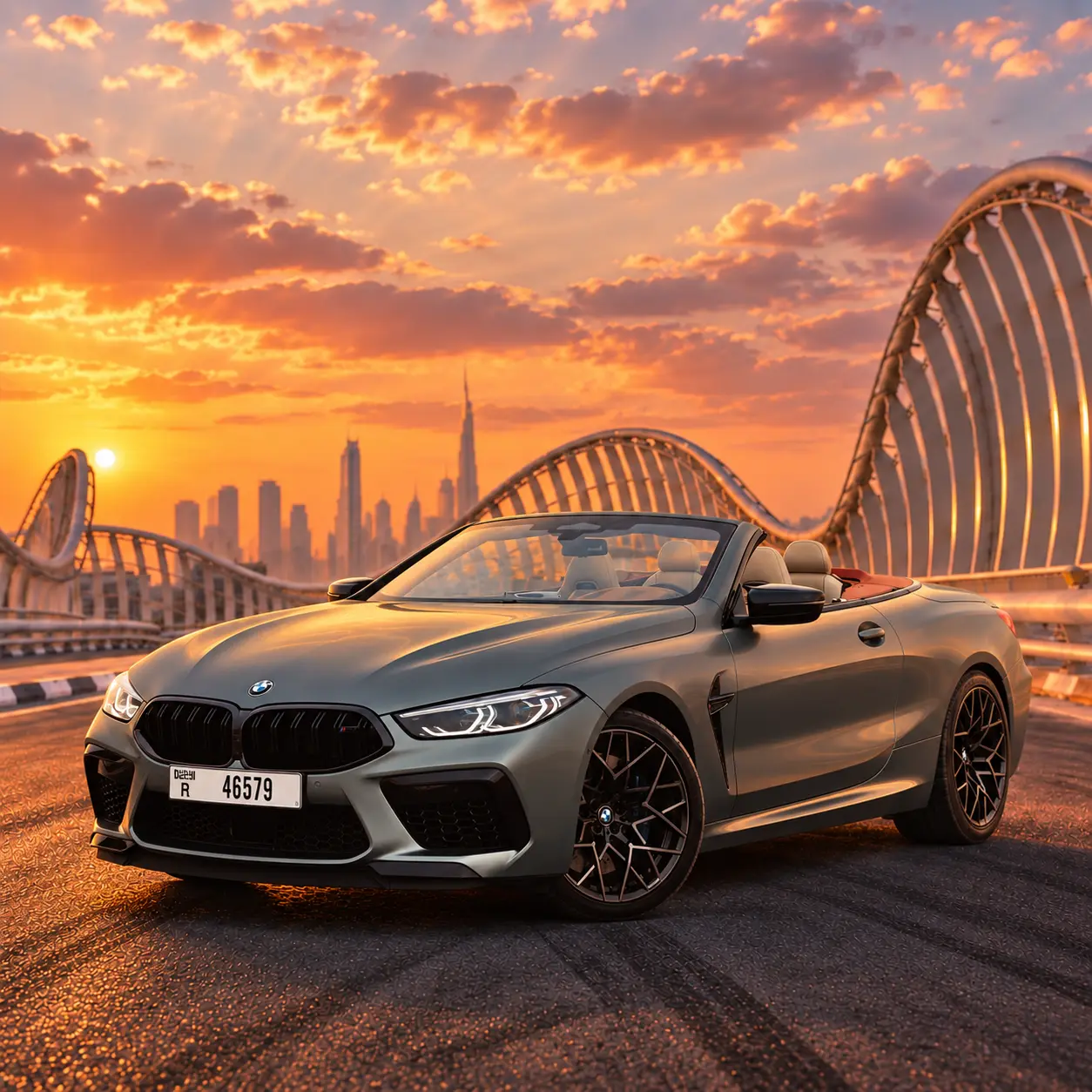 BMW M8 Competition rental in Dubai