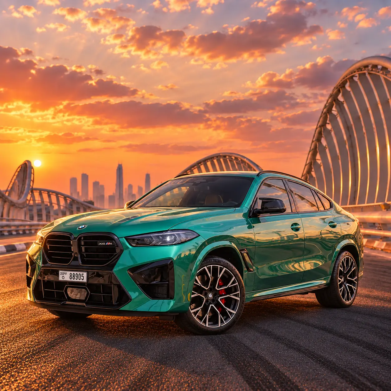 BMW X6 M Competition rental in Dubai