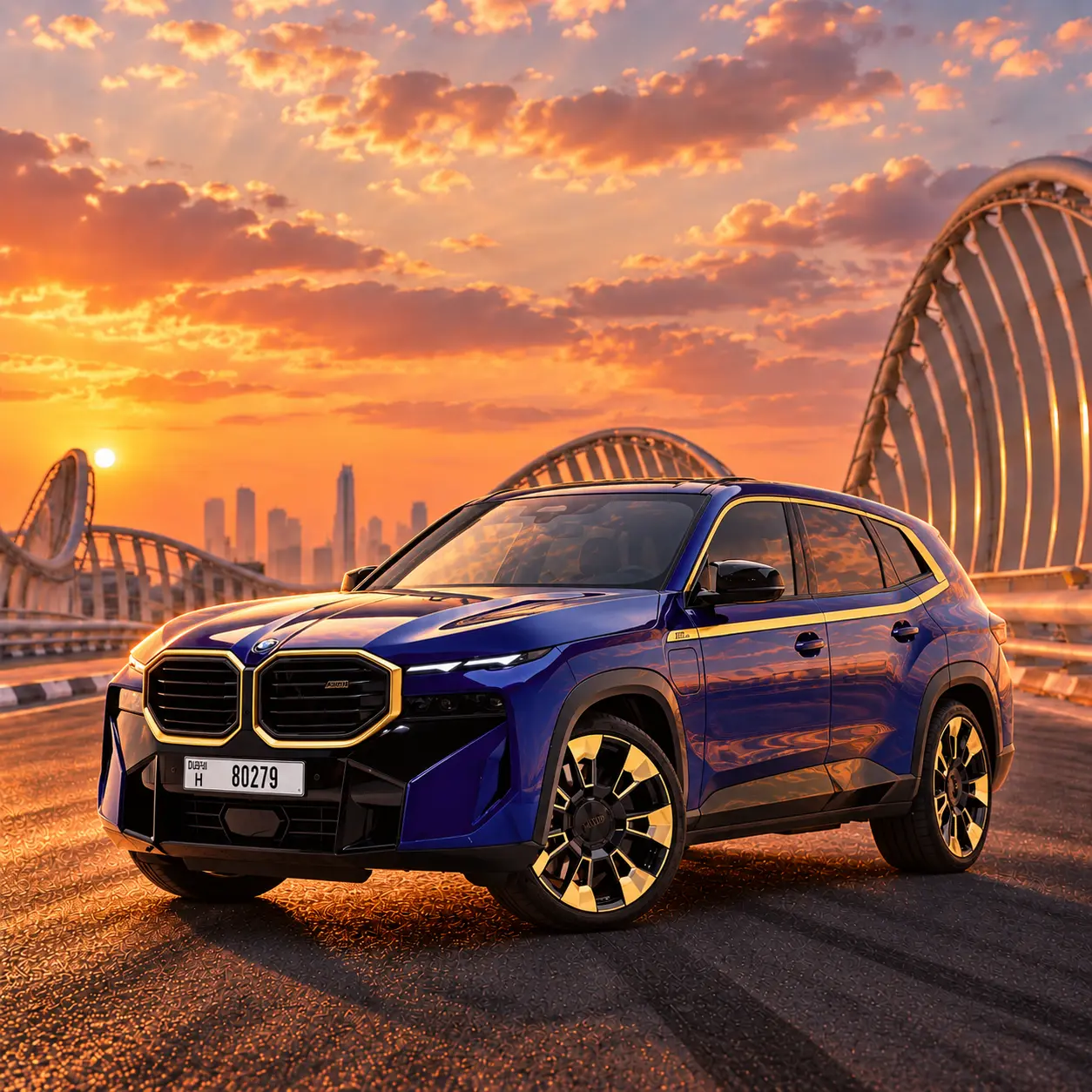 BMW XM rental in Dubai