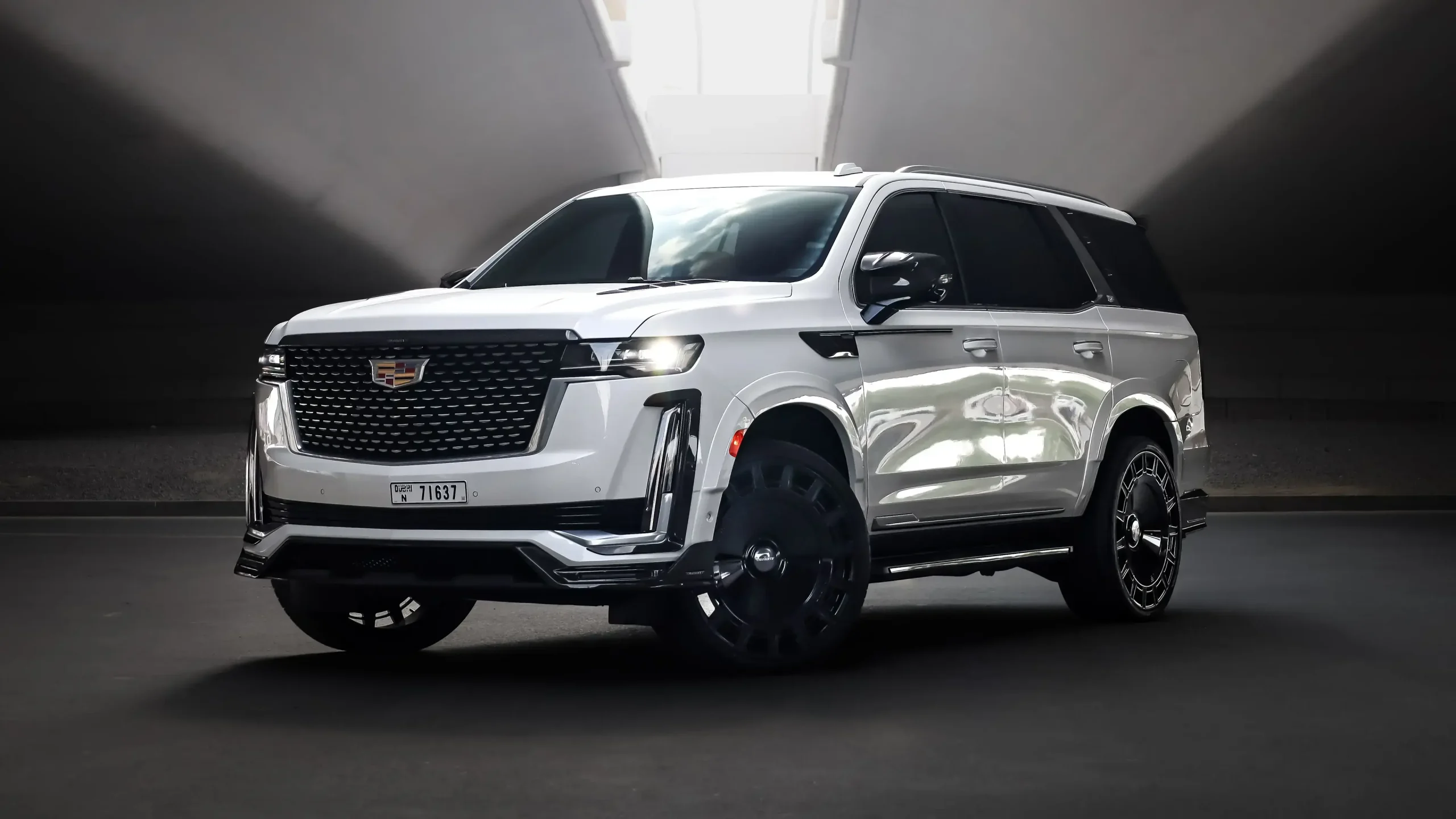 Rent Cadillac Escalade Mansory In Dubai