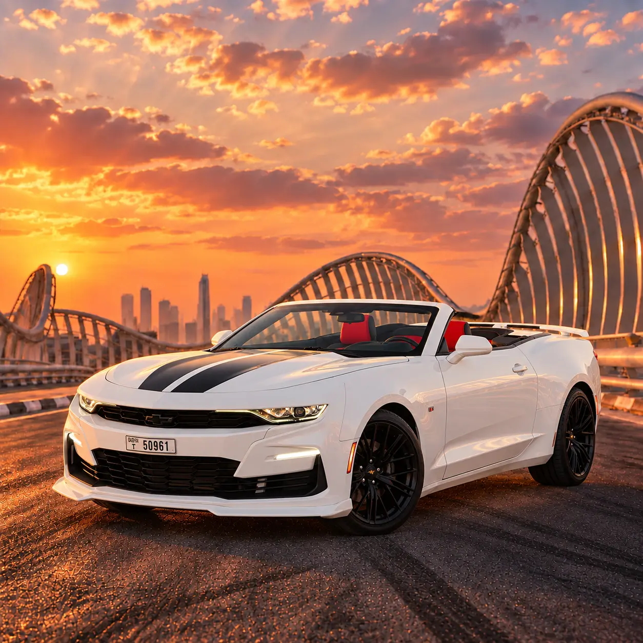 Camaro rental in Dubai