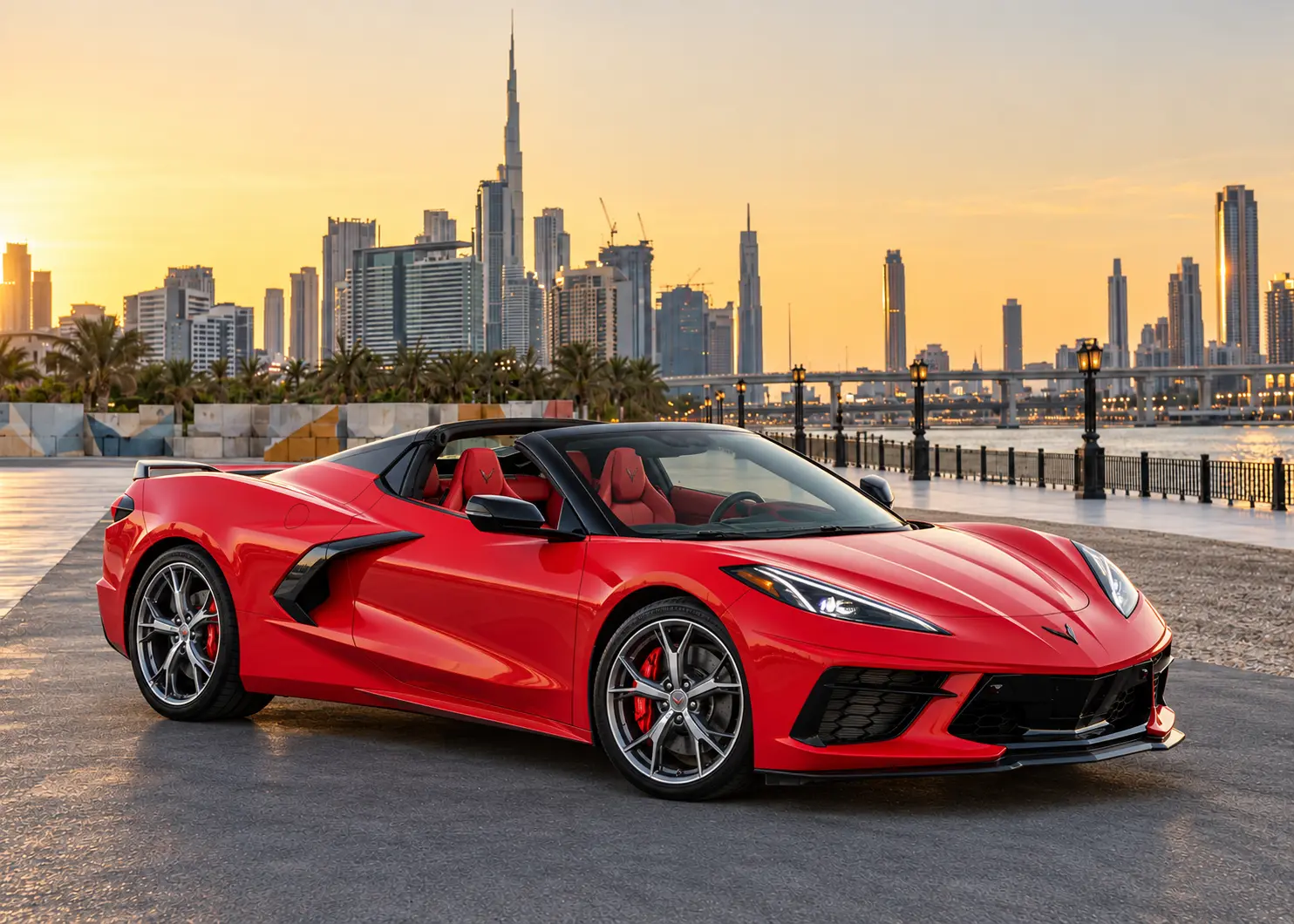 Rent Corvette C8 in Dubai