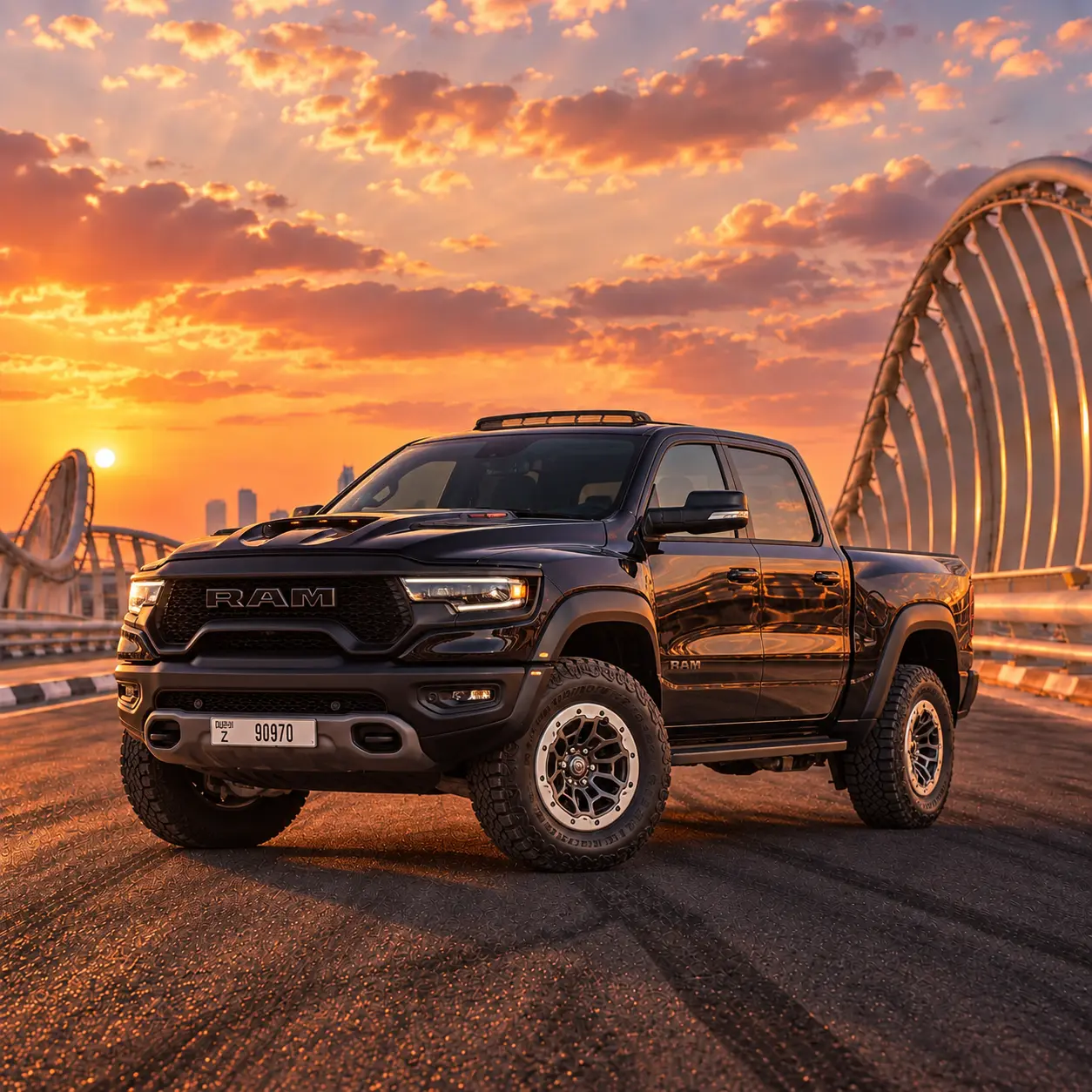 Dodge Ram TRX rental in Dubai