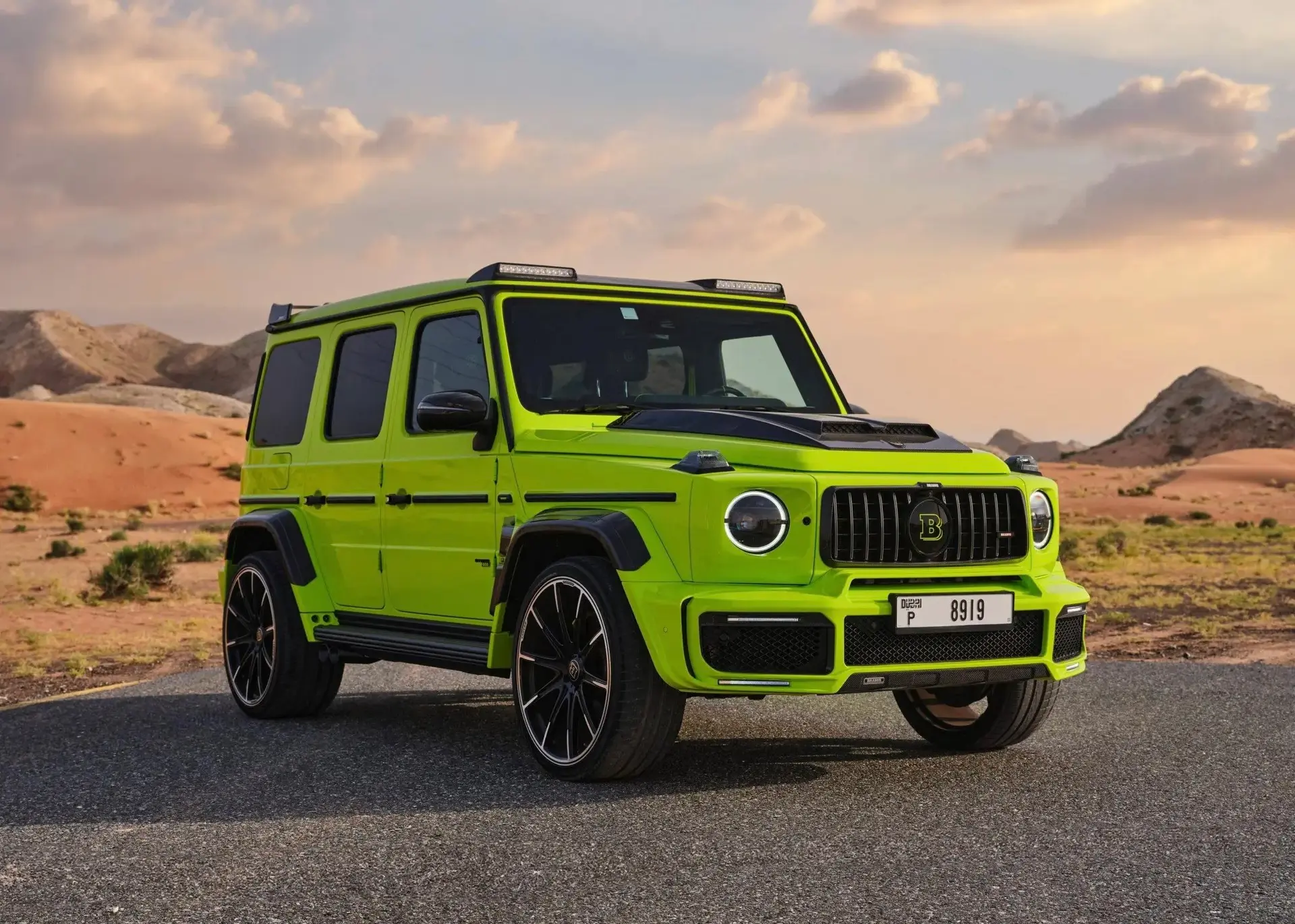 Rent Mercedes G Class Brabus in Dubai