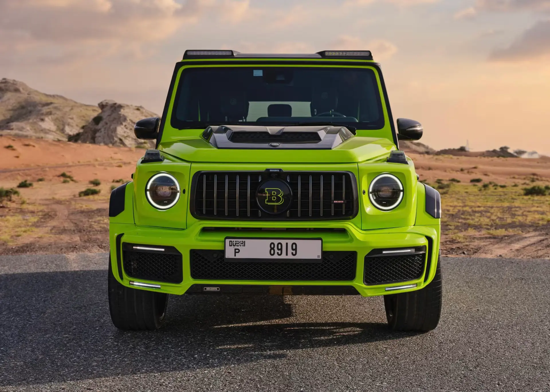 Rent Mercedes G Class Brabus in Dubai