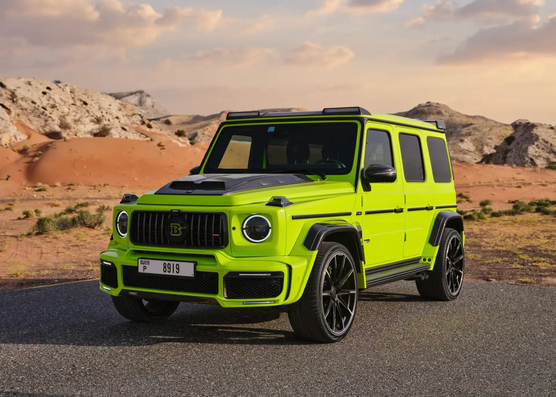 Rent Mercedes G Class Brabus in Dubai