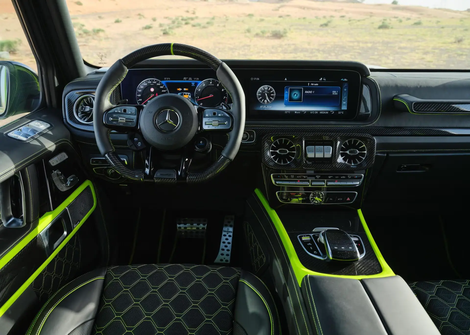 Rent Mercedes G Class Brabus in Dubai