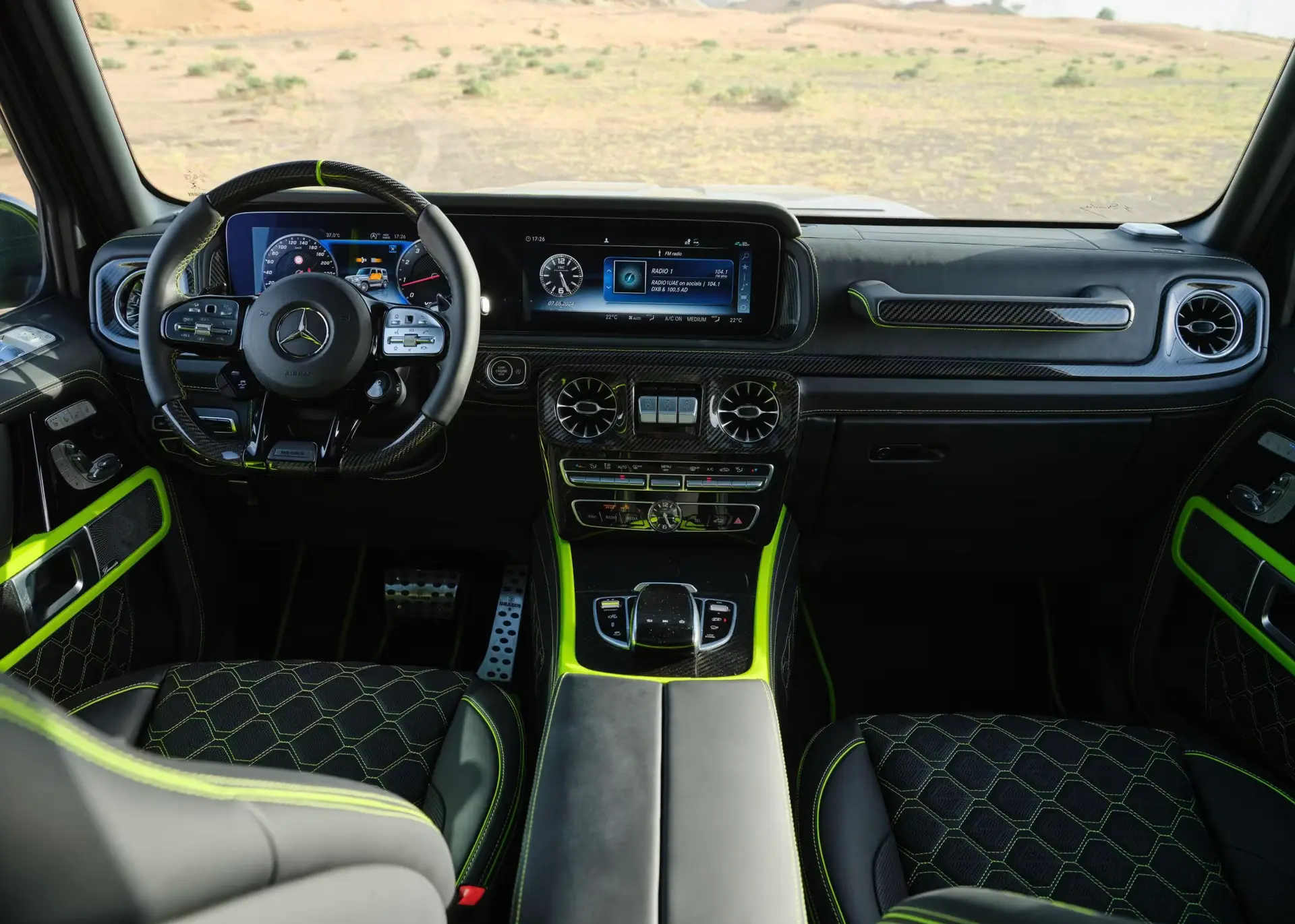 Rent Mercedes G Class Brabus in Dubai