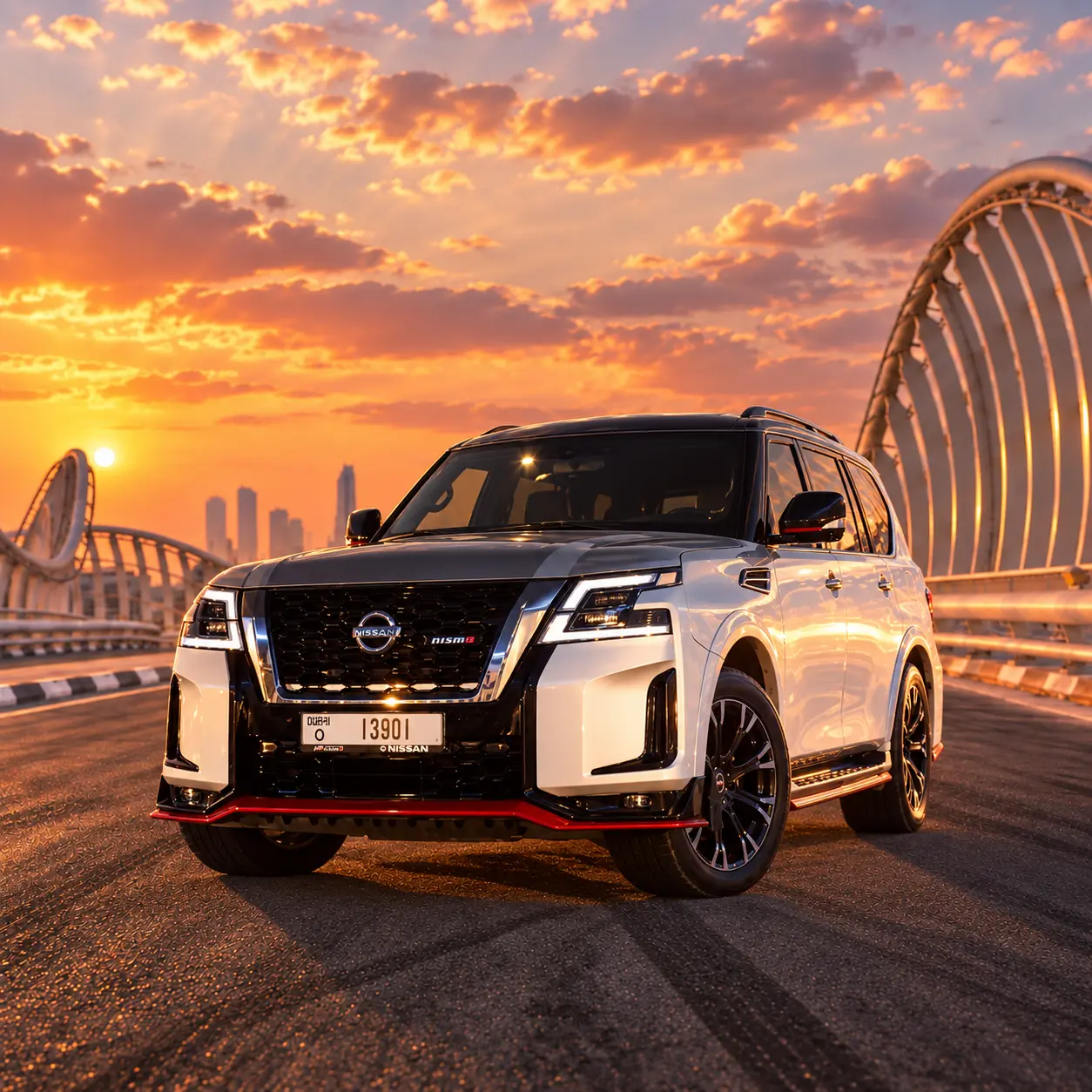 Black Patrol Nismo rental in Dubai