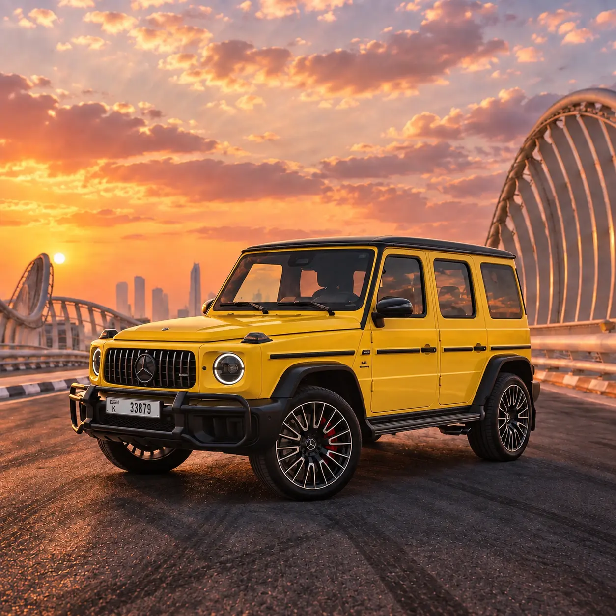 Mercedes AMG G63 rental in Dubai