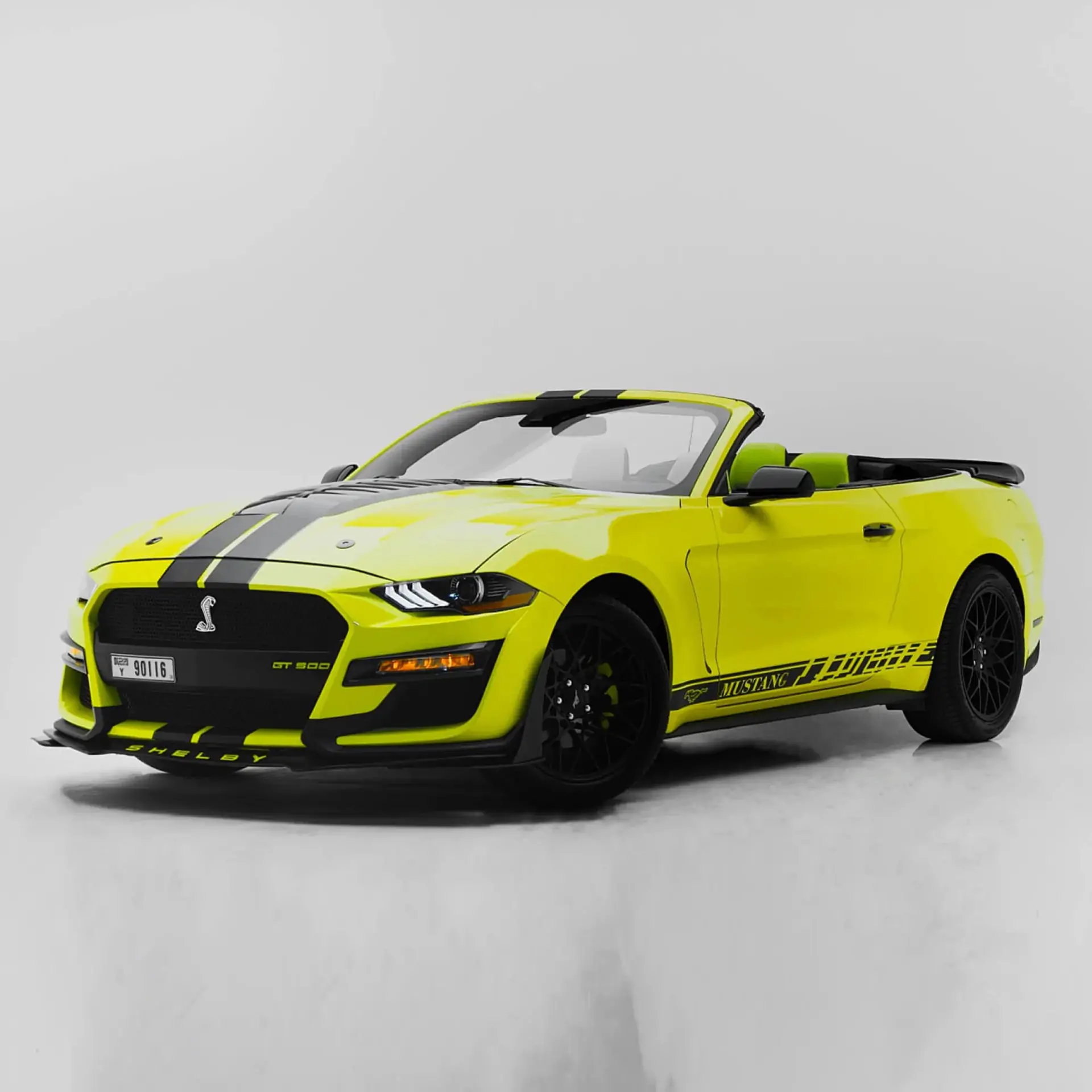 Ford Mustang rental in Dubai