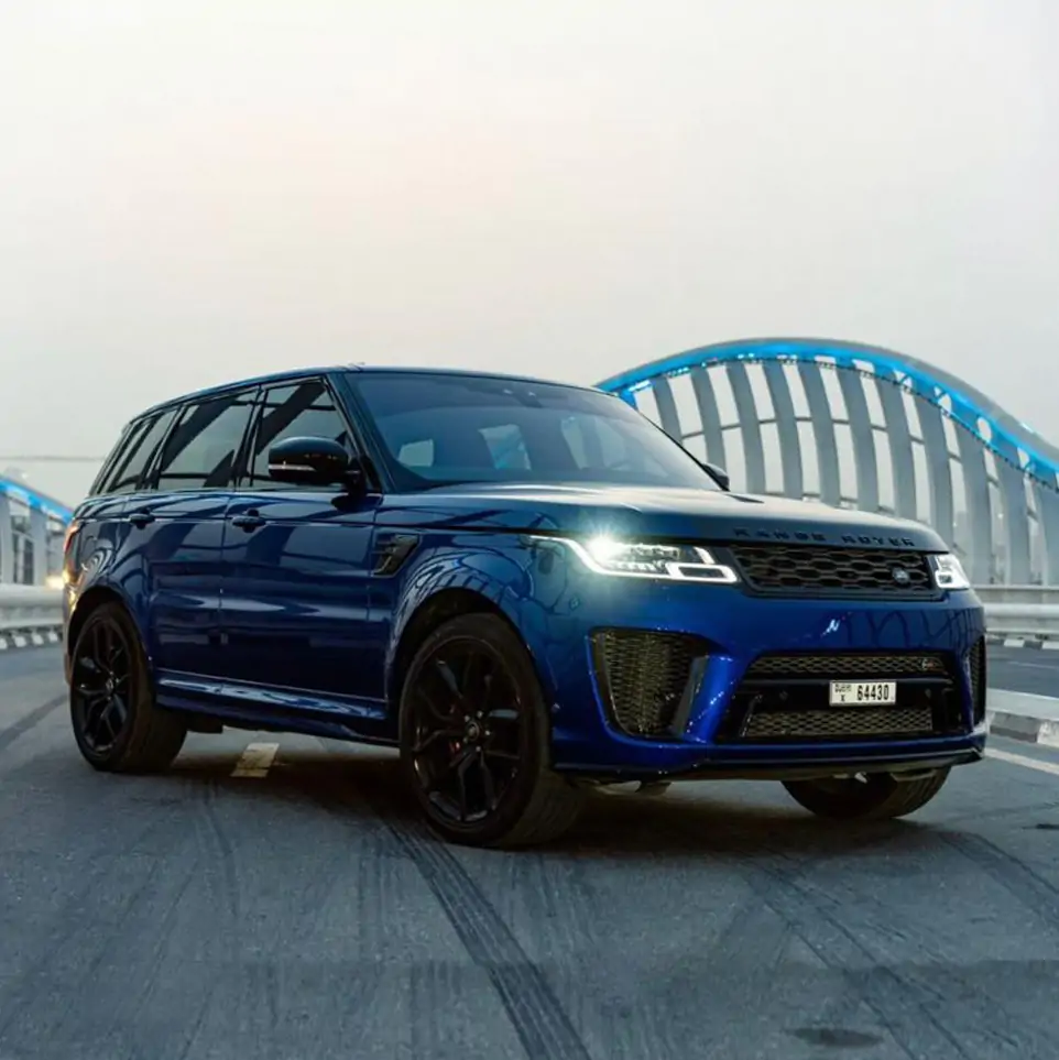 Range Rover SVR rental in Dubai