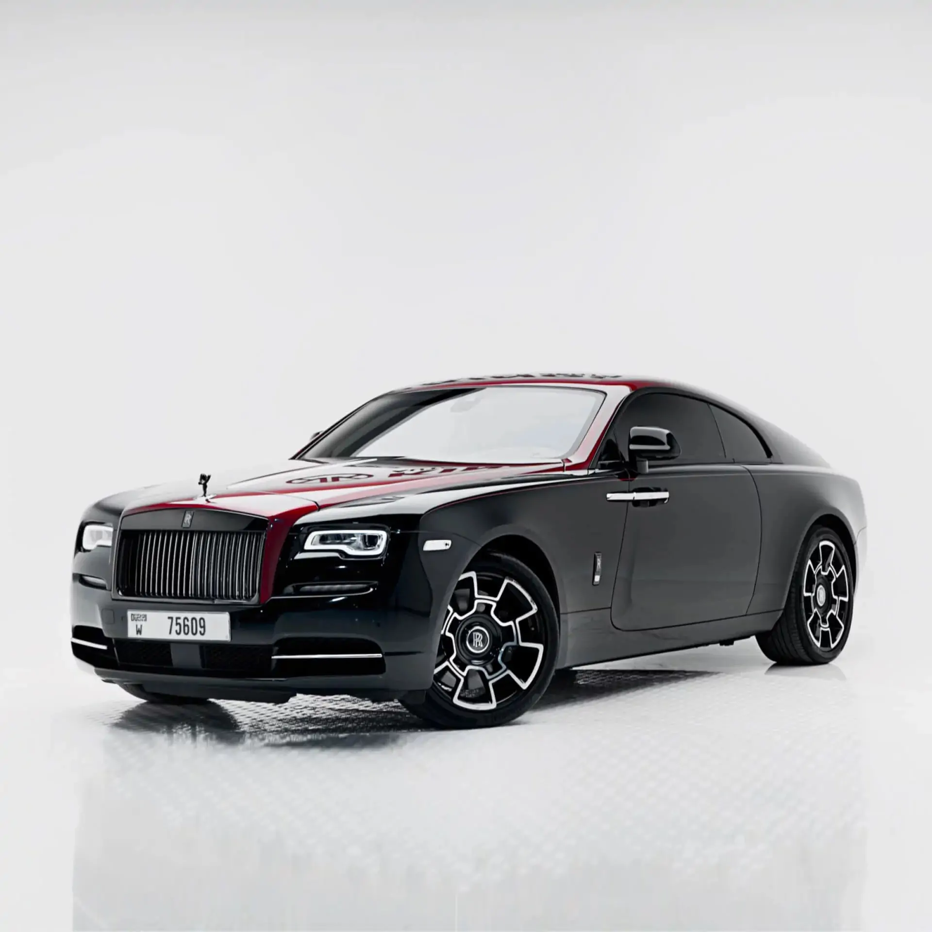 Rolls-Royce Wraith Black Badge rental in Dubai