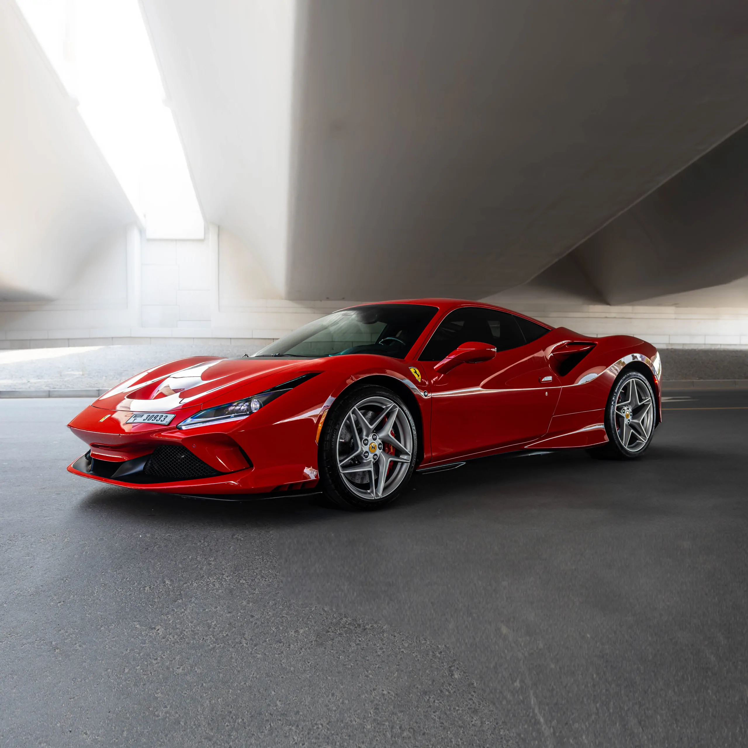 Ferrari F8 Tributo Red Rental in Dubai