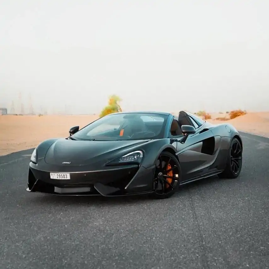 McLaren 570S Spider rental in Dubai