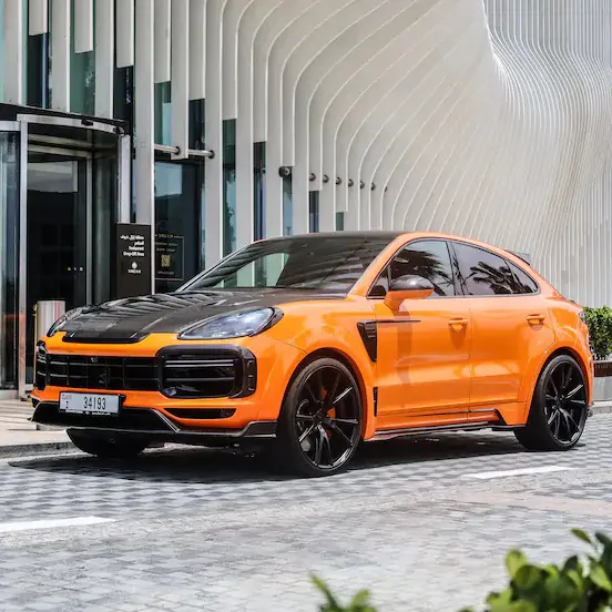 Rent Porsche Cayenne Turbo Mansory in Dubai